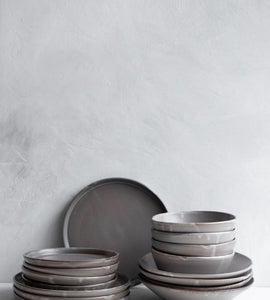 Notary Satin Stone Dinnerware Set